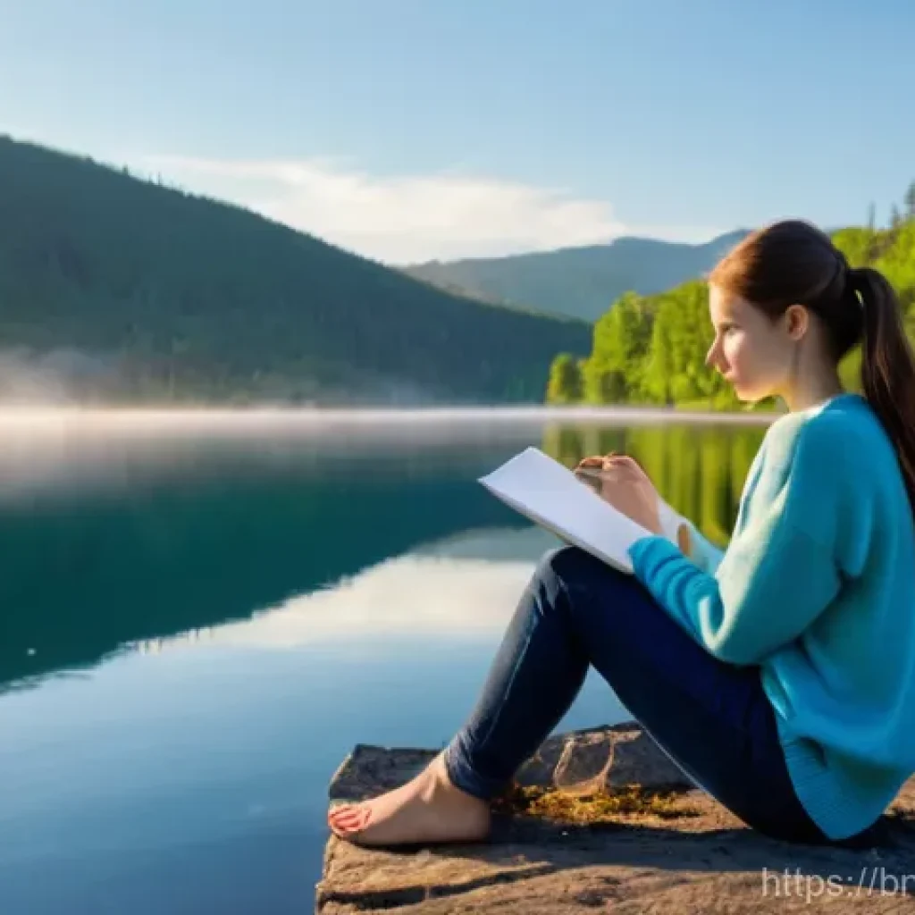 벤츠 S클래스의 최신 안전 기술 - **Prompt 1: A Serene Lakeside Morning**
"A young woman, approximately 20-25 years old, with long...