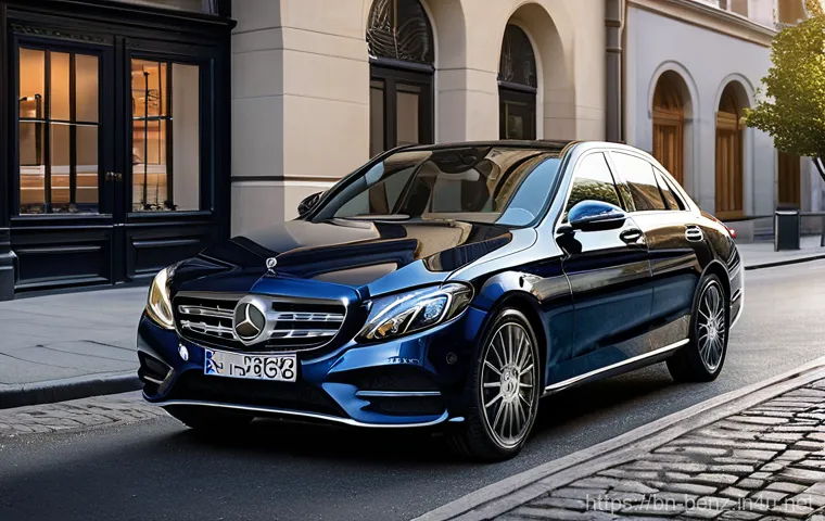 벤츠 C클래스와 아우디 A4 비교 - Prompt 1: The Elegance of the Mercedes-Benz C-Class**